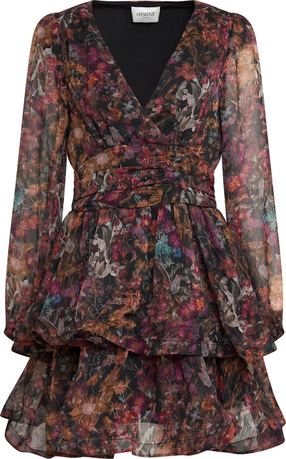 Jade Wave Floral Night Dress - Multi Floral