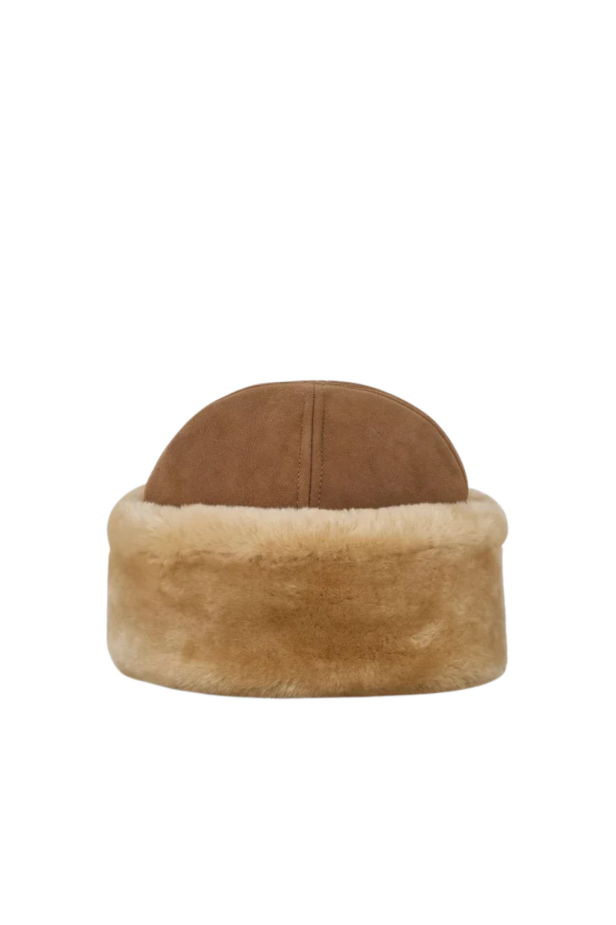 Dora Shearling Hat - Emperador Brown