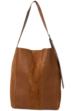 Mixel Mae Buckle Bag - Cognac Brown