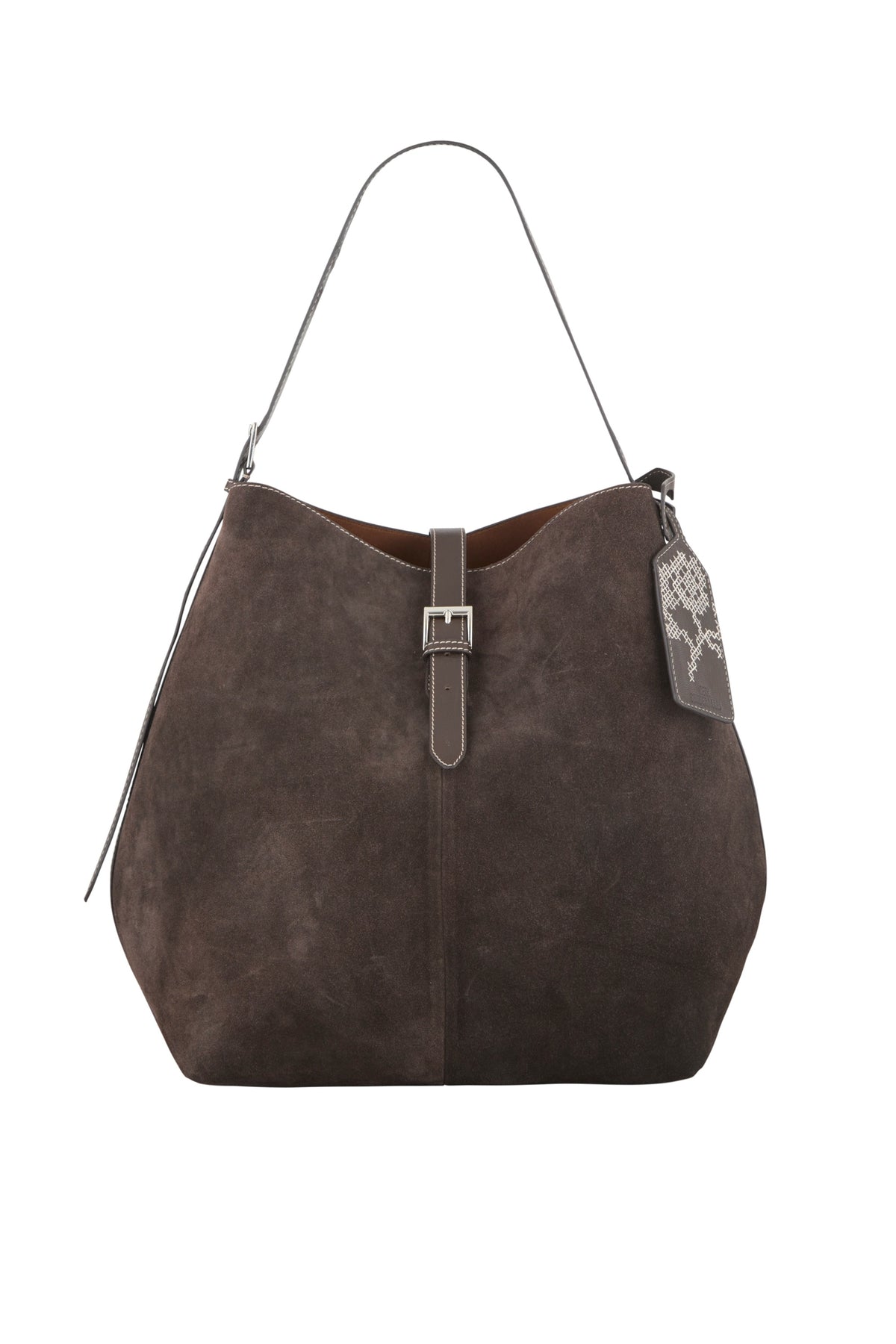 Suede Leah Bag - Chocolate Torte