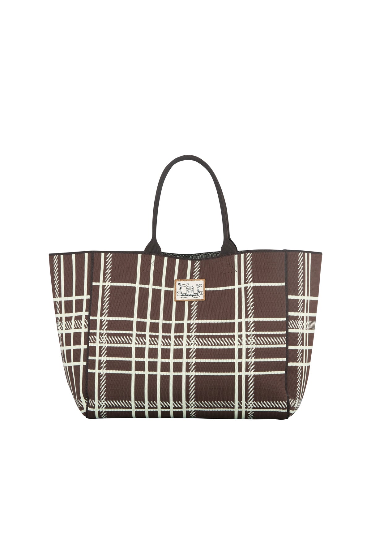 Grid Josie Bag - Hot Fudge Brown