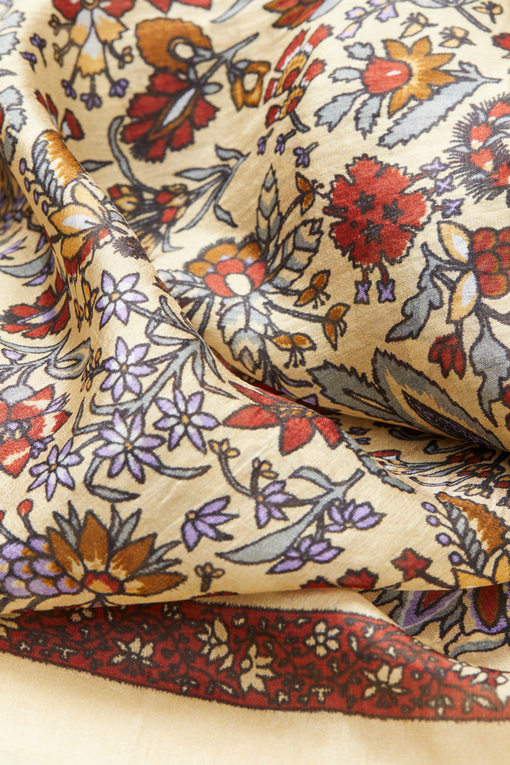 Tapisflora Taby Sia Scarf - Rutabaga White