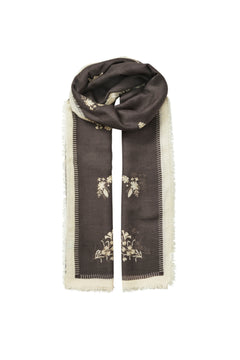 Flostella Siw Scarf - Maroon Brown