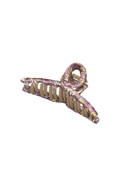 Fiora Luster Celabrina Hair Claw - Chocolate Brown