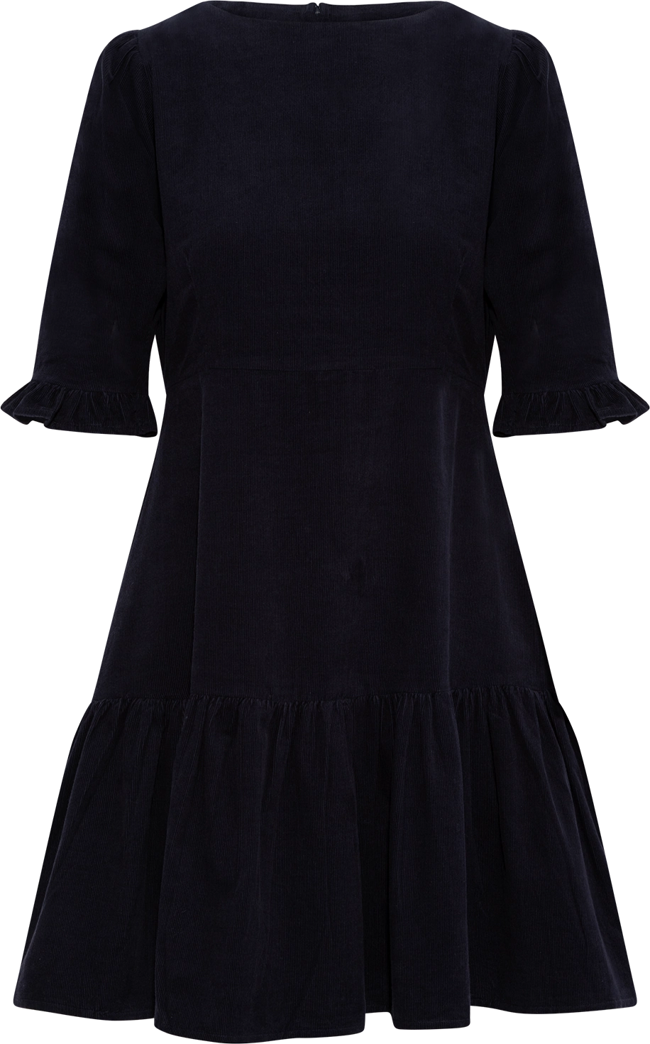 Rita Dress - Midnight Corduroy