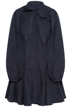 Vivienne Dress - Pinstripe