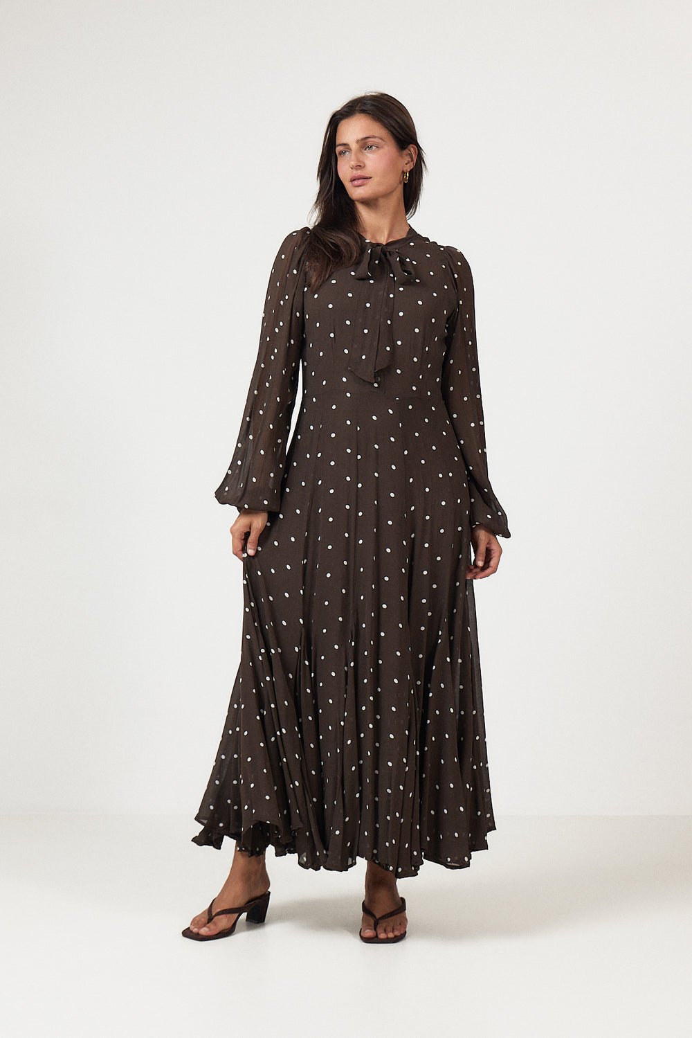 Daniella Dress - French Dot