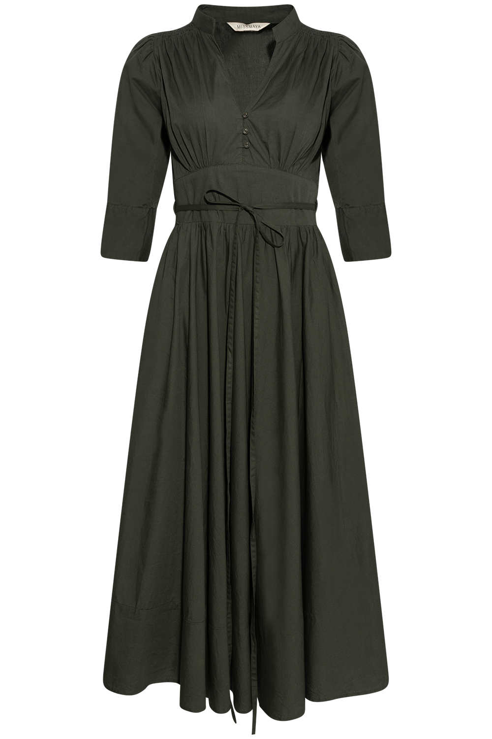 Maria Dress - Moss Green