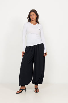 Long Sleeve T-Shirt - Bright White
