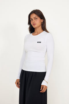 Long Sleeve T-Shirt - Bright White