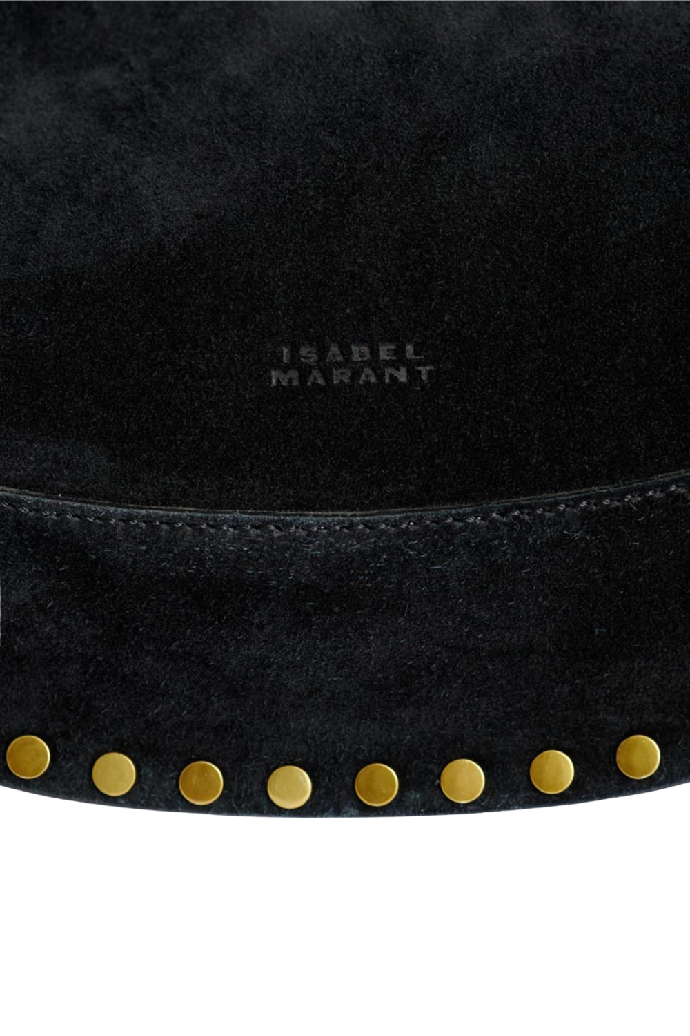 Oskan Moon Studded Suede - Black