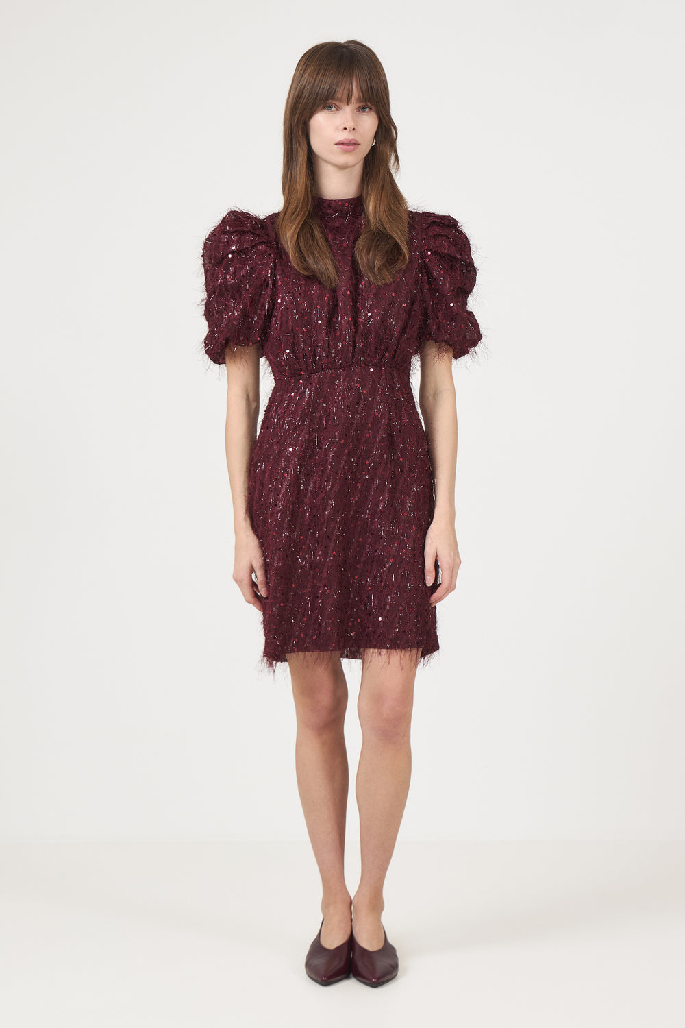 Yasilza 2/4 Sequin Dress Noos - Port Royale