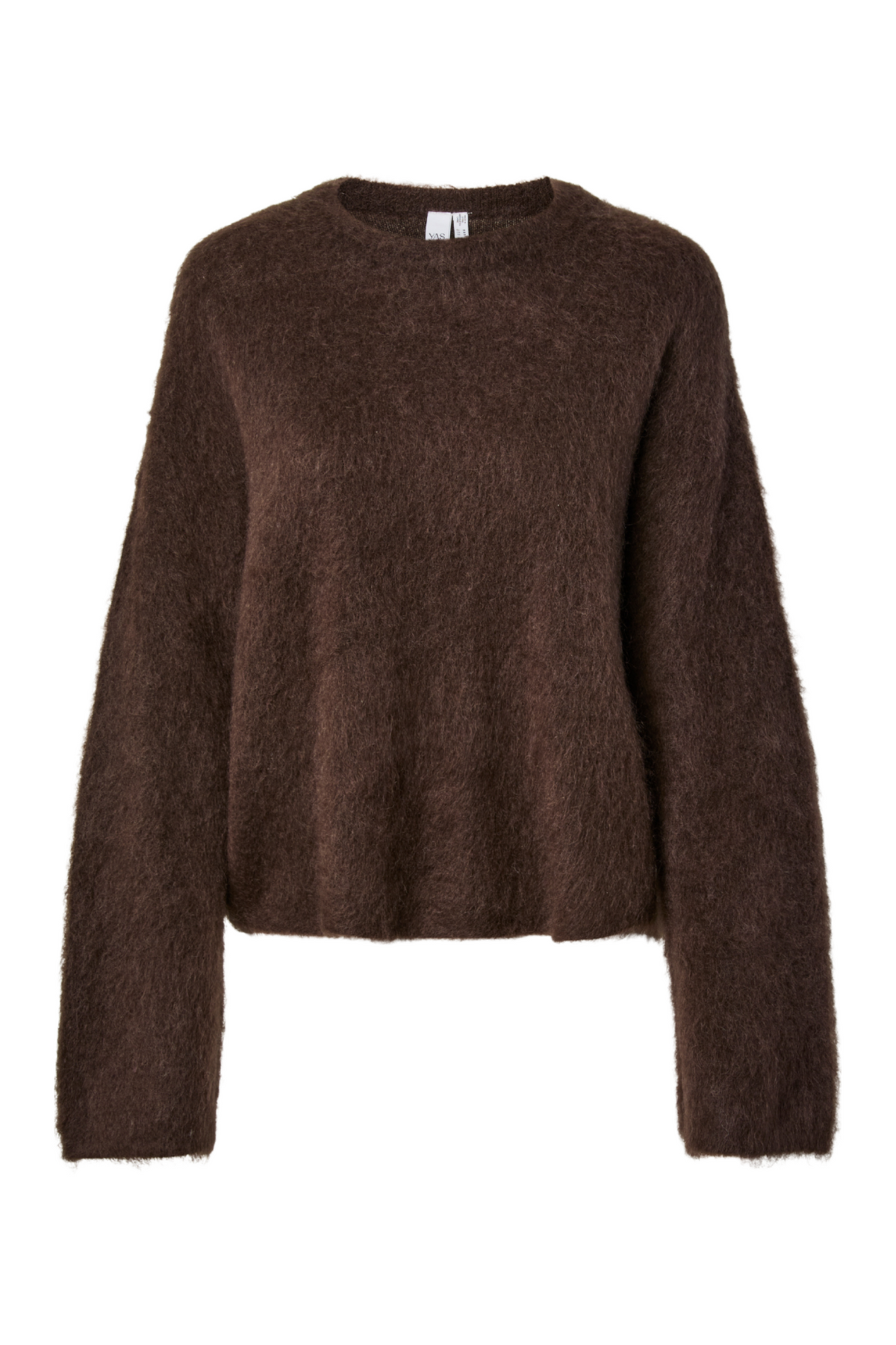 Yastilde Ls Mohair Blend Pullover Noos - Mole Melange