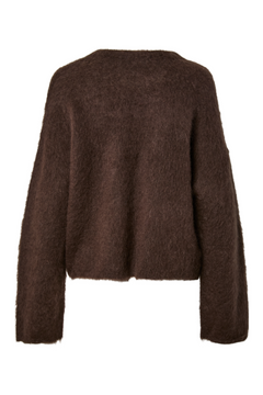Yastilde Ls Mohair Blend Pullover Noos - Mole Melange