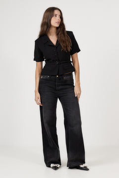 Annieic Tee Blazer - Black