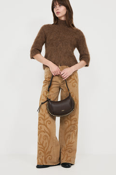 Oskan Moon Grainy Leather - Coffee