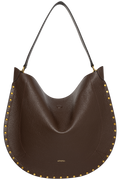 Oskan Hobo Soft Grainy Leather - Coffee