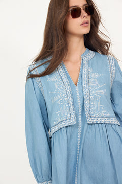 Dress Laena - Light Used Blue