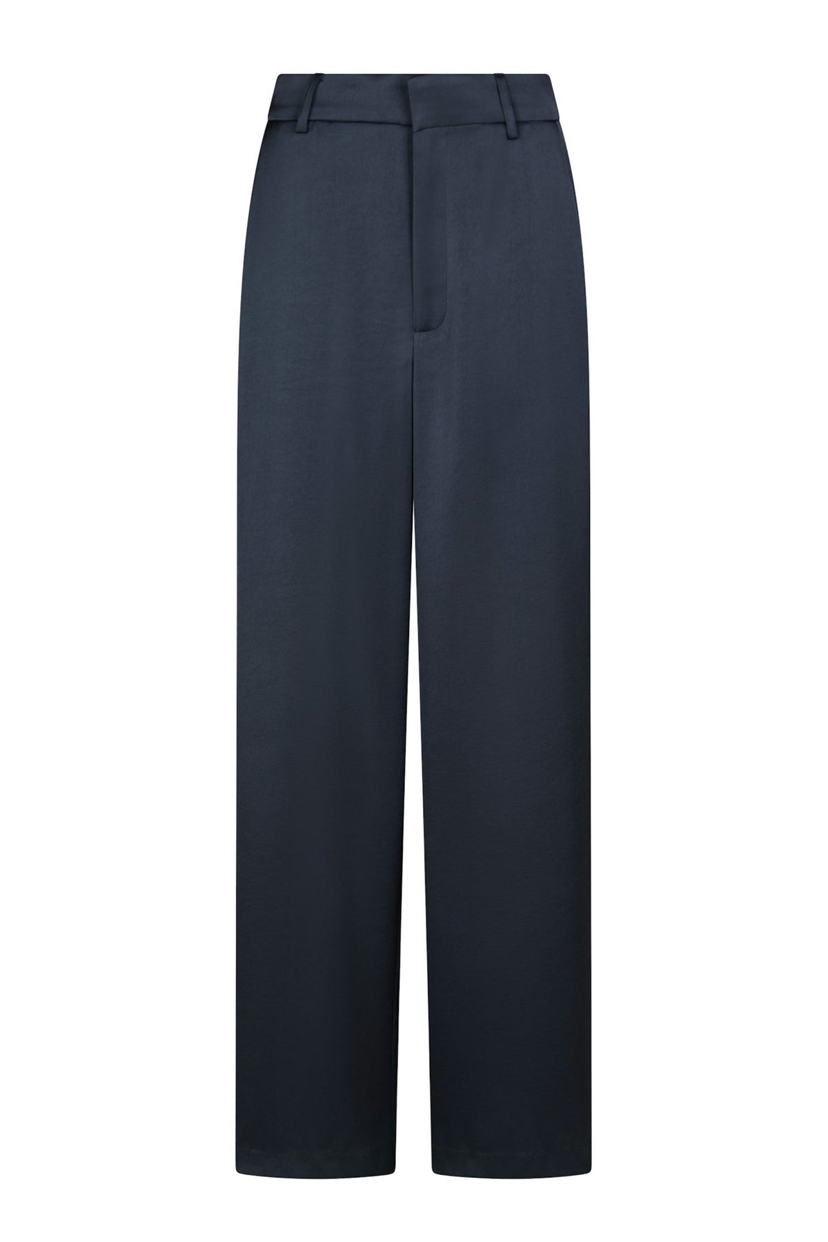 Emmett Heavy Sateen Byxor - Midnight Blue