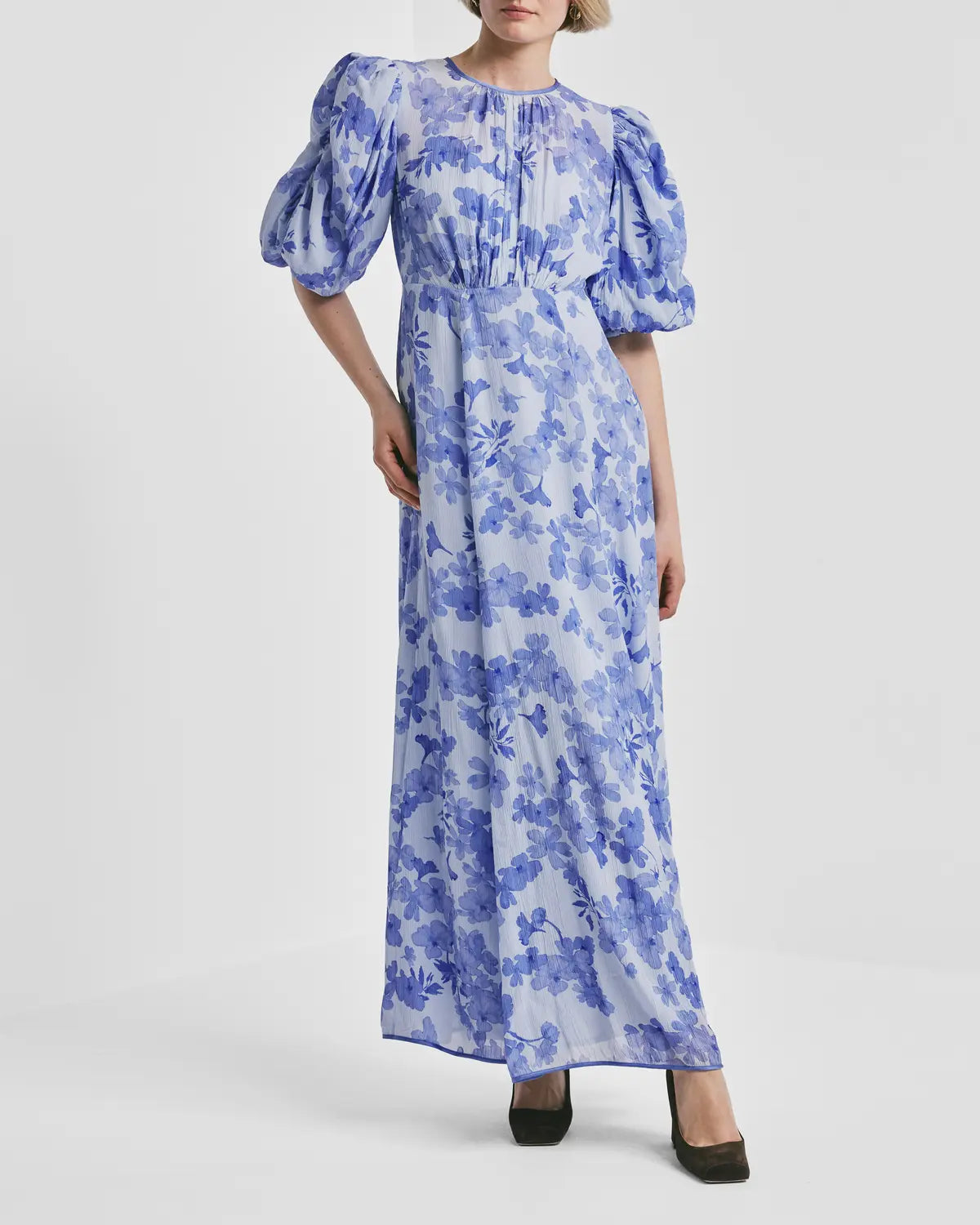 byTiMo Chiffon Maxi Dress - Skye Blue
