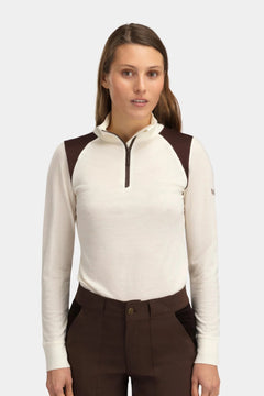 Hilleknuten Ls Top Woman - Hot Fudge