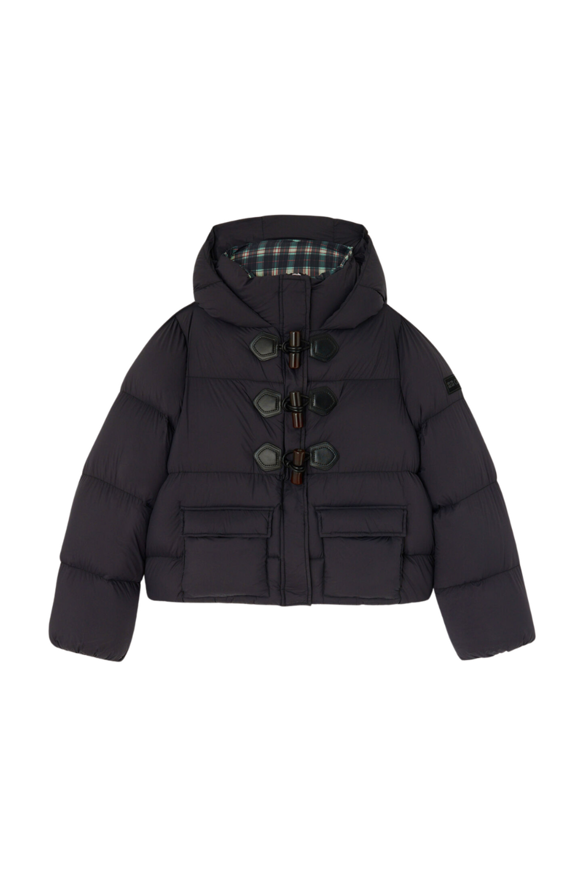 Future Nylon Quilt Mini Puffer - Phantom