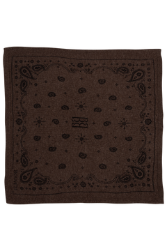 Beatrice Cashmere Scarf - Brown Melange