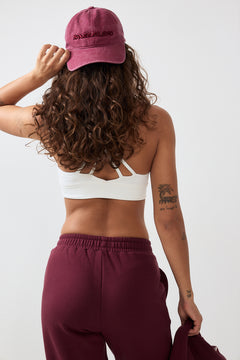 BadHairday Cap - Burgundy