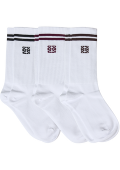 Softy Socks 3 Pack - Mocca Brown, Burgundy & Black