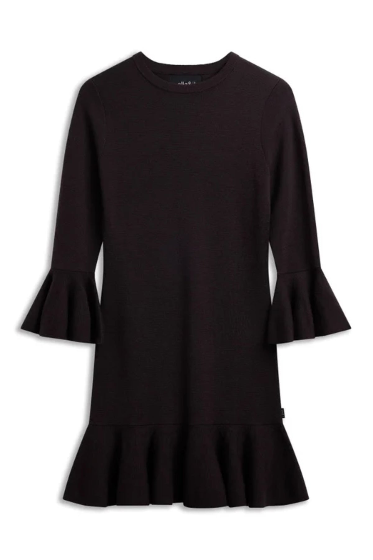 Flora Merino Dress - Dark Brown