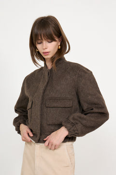 Emika Jacket - Dark Brown
