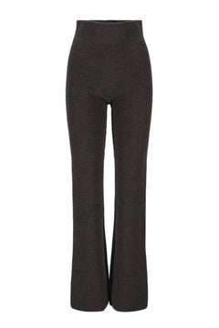 Evi Merino Pants - Dark Brown