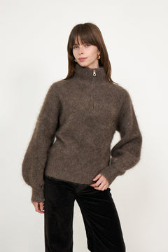 Li Chunky Sweater - Brown