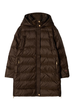 Flisa Down Coat - Brown