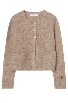 Sienna Rib Cardigan - Mele Melange