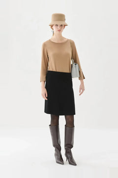 Lucky Flare Skirt - Black
