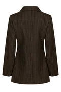 Bowie Stripe Blazer - Brun
