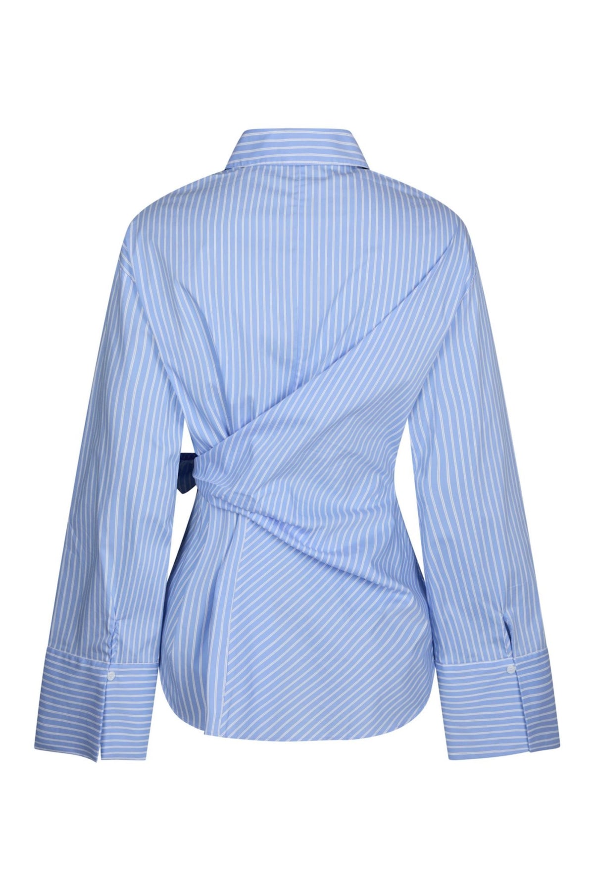 Helisa Stripe Shirt - Ljusblå