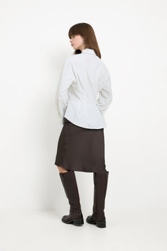 Lytra Double Stripe Shirt - White Stripe