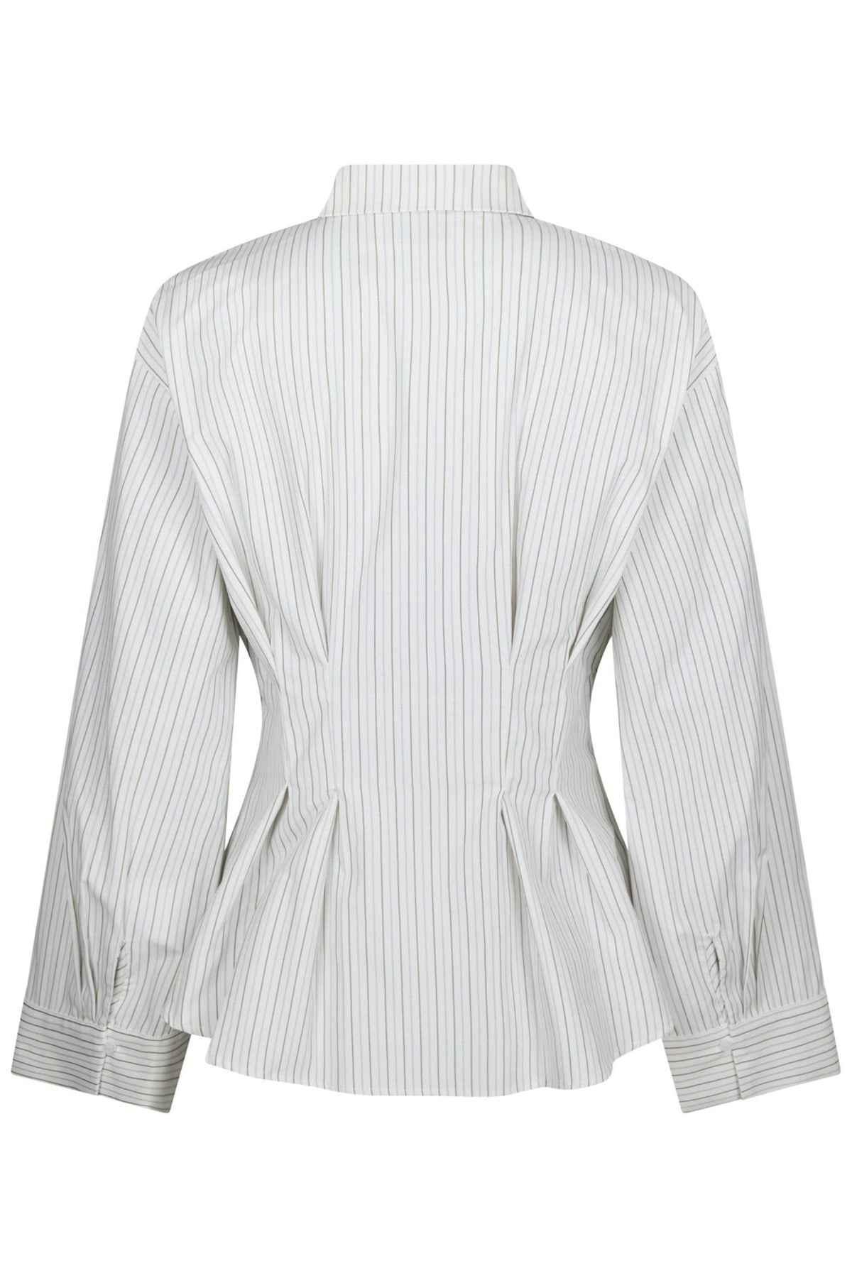 Lytra Double Stripe Skjorta - White Stripe