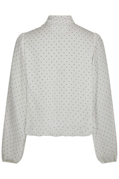 Dorellie Dot Blouse - Off White