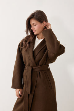 Houston Coat - Chestnut