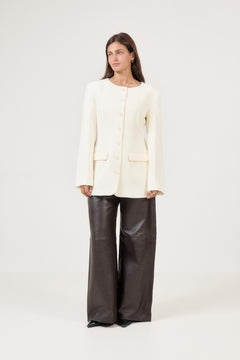 Blair Blazer - Cream