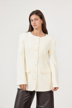 Blair Blazer - Cream