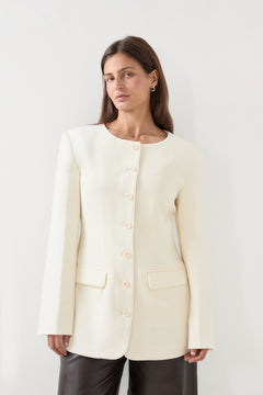 Blair Blazer - Cream
