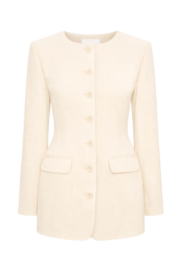 Blair Blazer - Cream