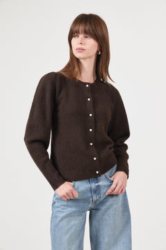 Nuna Knit Cardigan - Brown
