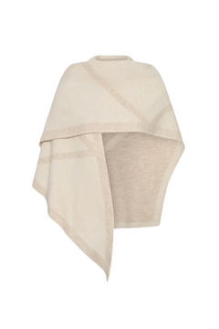 Triangle Scarf - Cream/Light Beige