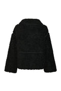 Castor Fuskpälsjacka - Svart