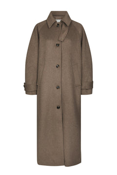 Keaton Wool Coat - Taupe